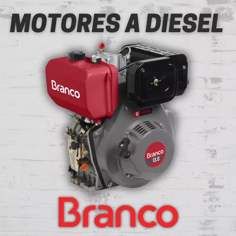 MOTORES A DIESEL BRANCO REFRIGERADOS A AR